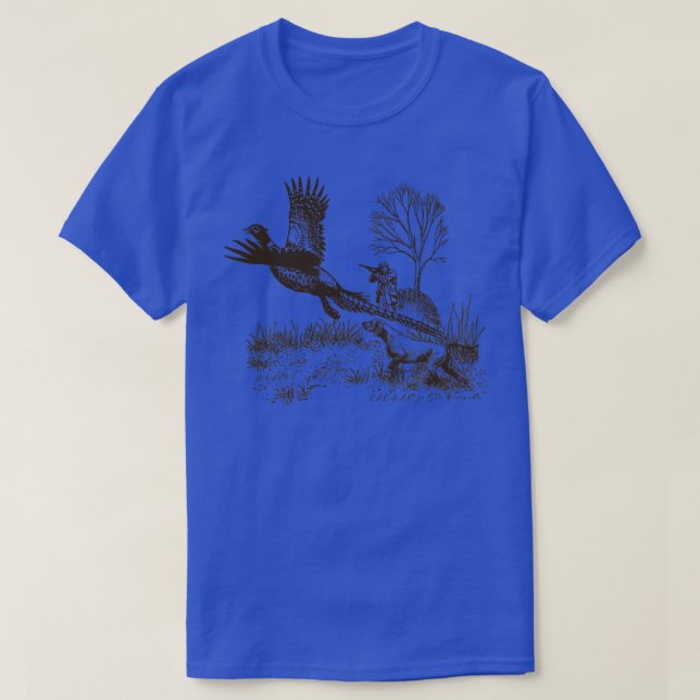 Camiseta Pheasant de caza con SGP (Diseño del anverso)