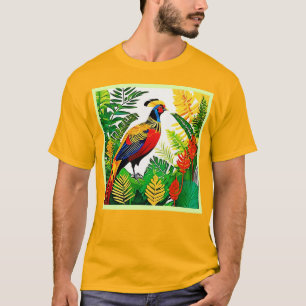 Camiseta Pheasant de la jungla exótica