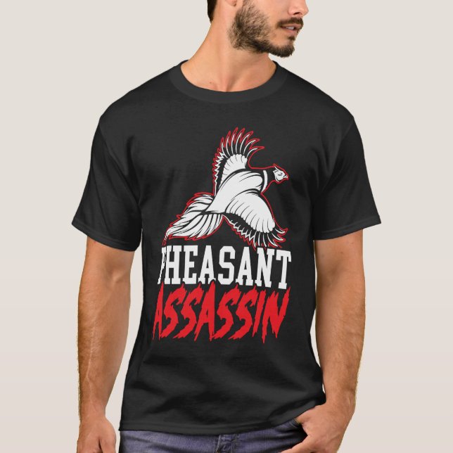Camiseta Pheasant Hunter Pheasant Hunting Bird Hunt  3 (Anverso)