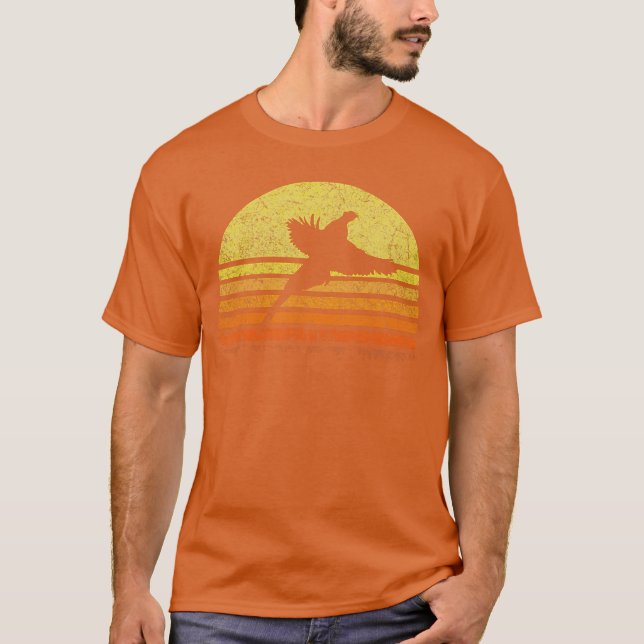 Camiseta Pheasant Hunting South Dakota Upland Bird Game Hun (Anverso)