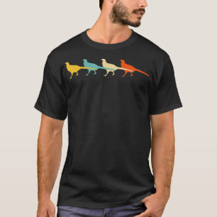 Camiseta Pheasant Vintage Retro Bird Monal Animal Lover 60