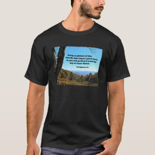 Camiseta Phil. 1:6 Estando seguro de esto, que el que...