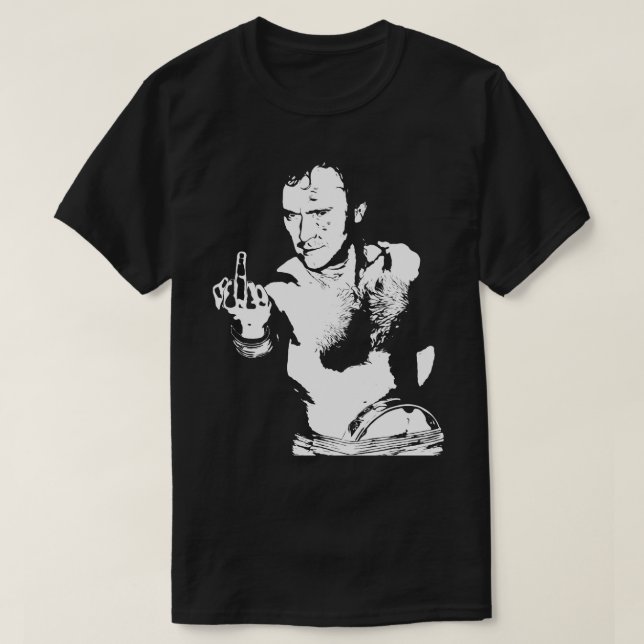 Camiseta Phil collin blanco sin texto (Diseño del anverso)