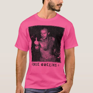 Camiseta Phil Collins Punksthetic Fan Art Design perturbado