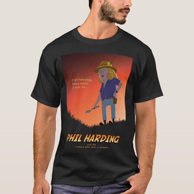 Camiseta Phil Harding - Equipo de tiempo (Anverso)