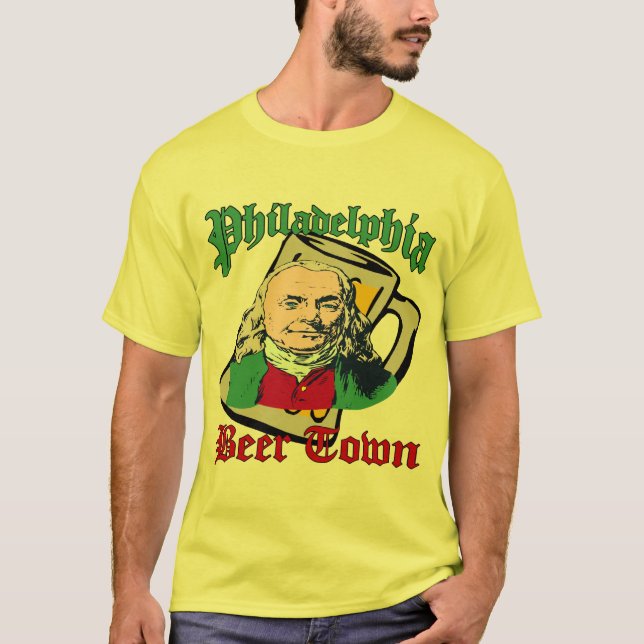 Camiseta Philadelphia Beer Town (Anverso)