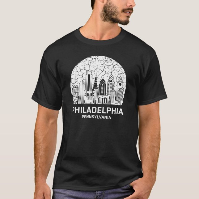 Camiseta Philadelphia City Pennsylvania (Anverso)