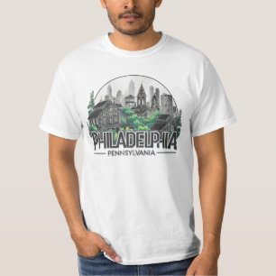 Camiseta Philadelphia City Pennsylvania USA