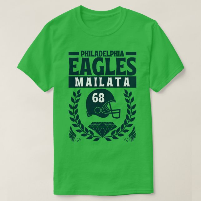 Camiseta Philadelphia Eagles Mailata 68 Edition (Diseño del anverso)