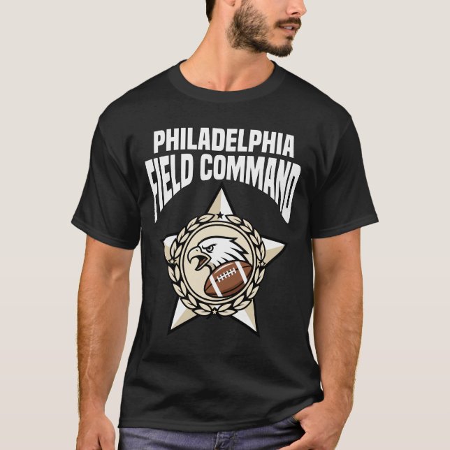 CAMISETA PHILADELPHIA FIELD COMMAND - PHILADELPHIA FOOTBALL (Anverso)