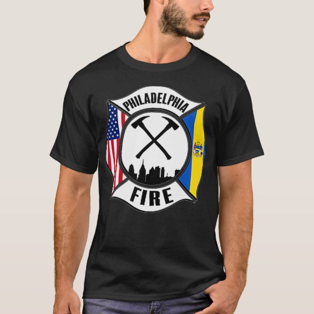 Camiseta Philadelphia Fire Rescue Department Pennsylvania (Anverso)