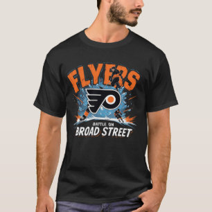 Camiseta Philadelphia Flyers Batalla en Broad Street Hockey