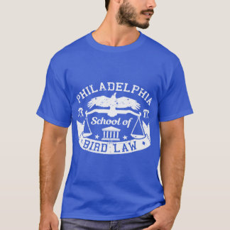 Camiseta Philadelphia School Of Bird Law Mens Short Sleeve 