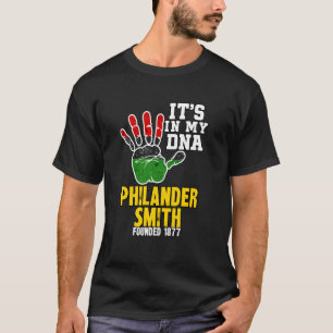 Camiseta Philander Smith, PSC, Diseño de recuerdo HBC
