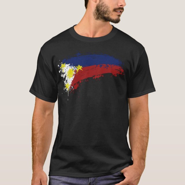 Camiseta PhilFlagSylize2 (Anverso)