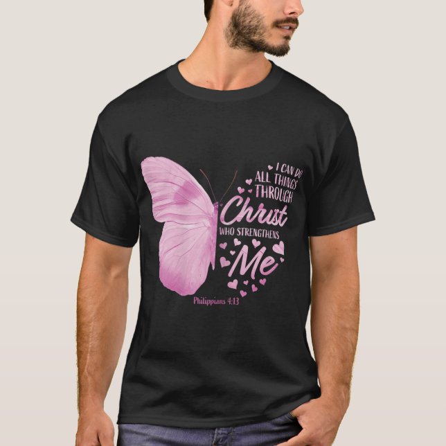 Camiseta Philippians 413 Christian Bible Verse Gifts Women  (Anverso)