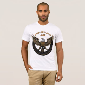 Camiseta Philippians 4:13 - Águila - Poder de fe de All43