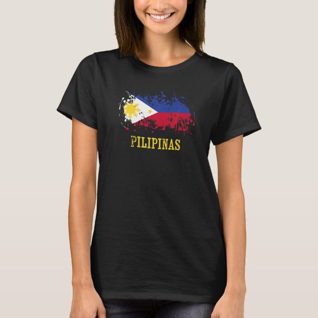 Camiseta Philippine enthusiasts for Pilipinas and Philippin (Anverso)