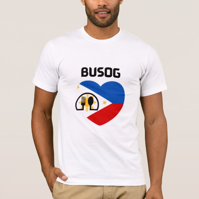 Camiseta Philippines | Filipino | Busog  (Anverso)