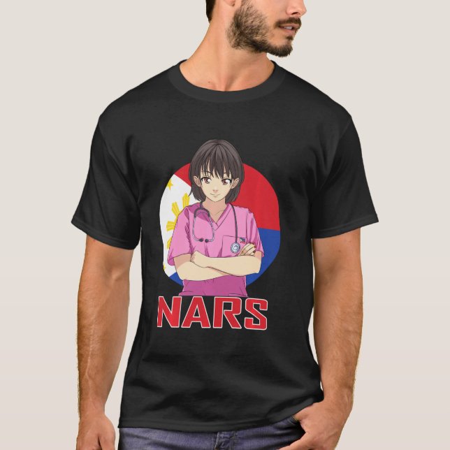 Camiseta Philippines Nars Girl Registered Nurse Filipino Nu (Anverso)