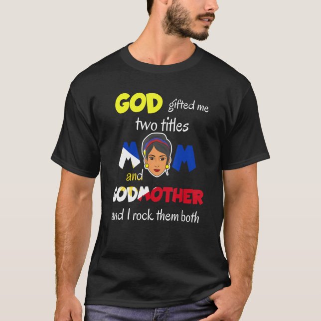 Camiseta Philippines Pinay Filipina Mom Lola Ninang Godmoth (Anverso)