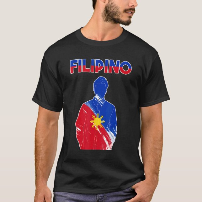 Camiseta Philippines Pinoy Pinay Filipino Filipina Pride Pr (Anverso)
