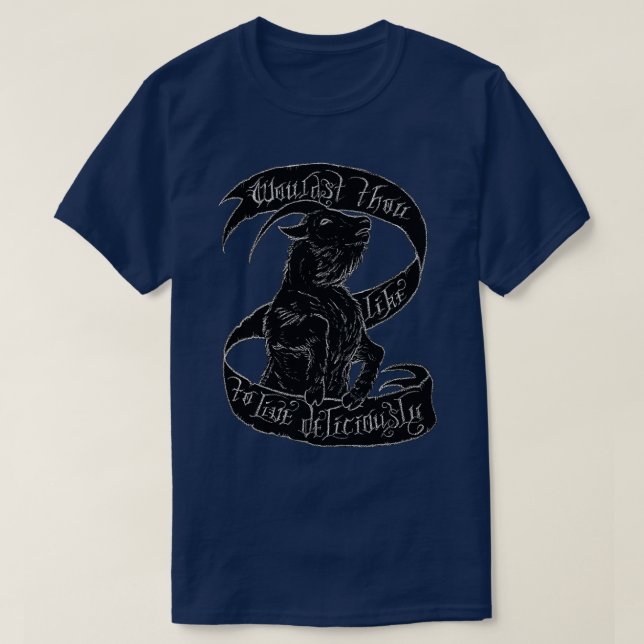 Camiseta Phillip negro (Diseño del anverso)