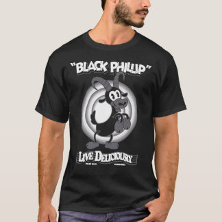 Camiseta Phillip negro - Personalizado de cosecha - Bruja -