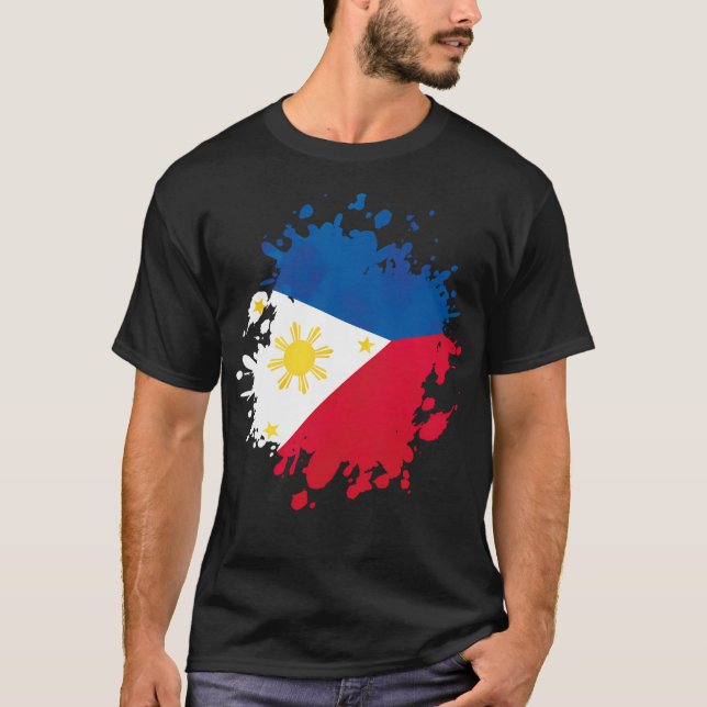 Camiseta Phillipines Country Flag Countrys Icon Symbol Trav (Anverso)