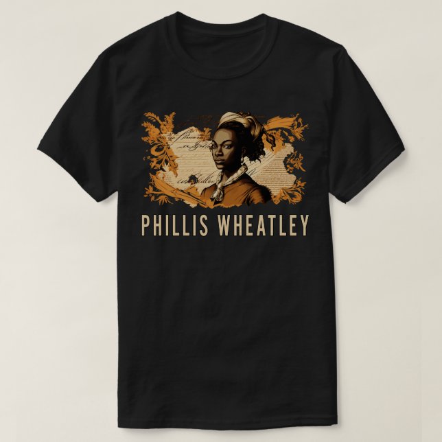 Camiseta Phillis Wheatley 1 (Diseño del anverso)