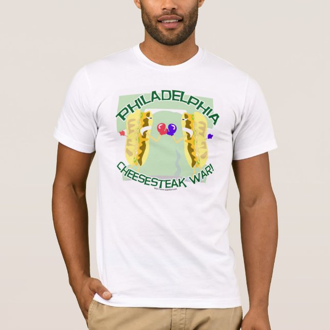 Camiseta Philly Cheesteak War (Anverso)