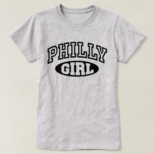 Camiseta Philly Chica (Diseño del anverso)