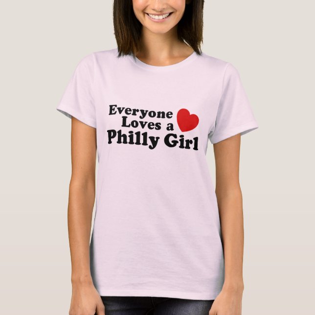 Camiseta Philly Chica (Anverso)
