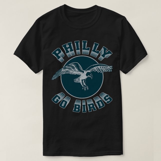 Camiseta Philly Go Birds Eagles (Diseño del anverso)