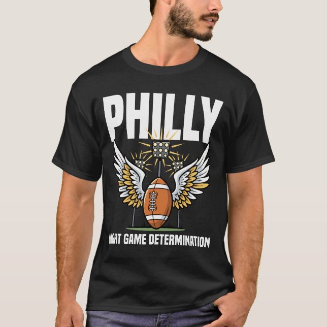 CAMISETA PHILLY NIGHT GAME DETERMINATION - PHILLY FOOTBALL (Anverso)
