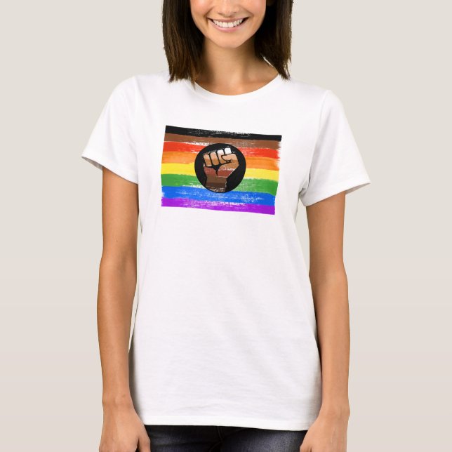 Camiseta Philly Pride Fist (Anverso)