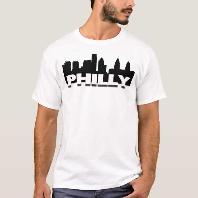 Camiseta Philly Skyline (Anverso)