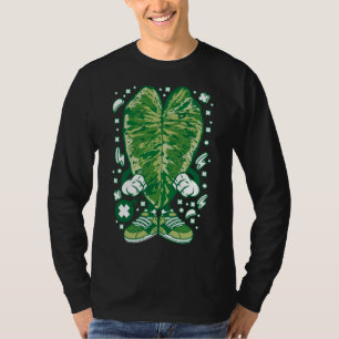 Camiseta Philodendron Giganteum Marble Variegata Botany Gar