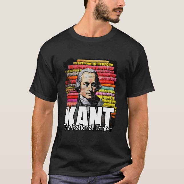 Camiseta Philosopher Kant (Anverso)