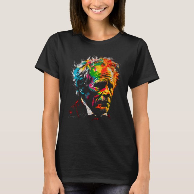Camiseta Philosophy Brand Arthur Schopenhauer (Anverso)