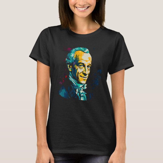 Camiseta Philosophy Brand Immanuel Kant Philosopher