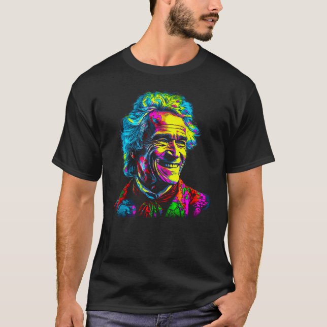 Camiseta Philosophy Brand Jean Jacques Rousseau (Anverso)