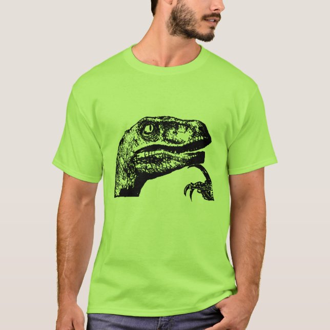 Camiseta Philosoraptor (Anverso)