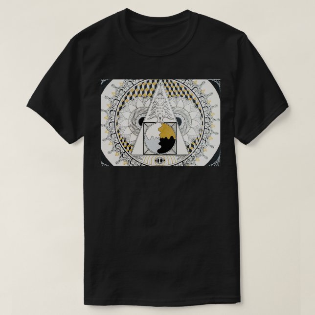 Camiseta Philosphers Stone Mandala (Diseño del anverso)