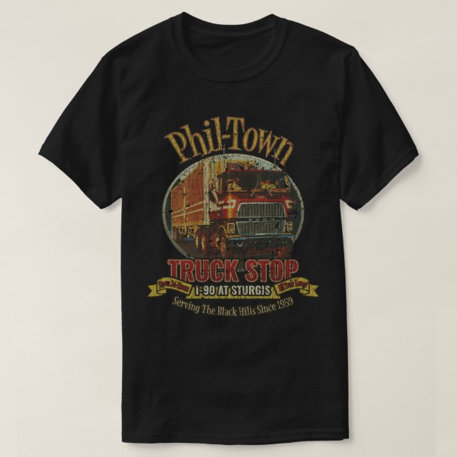 Camiseta PhilTown Truck Stop (Diseño del anverso)
