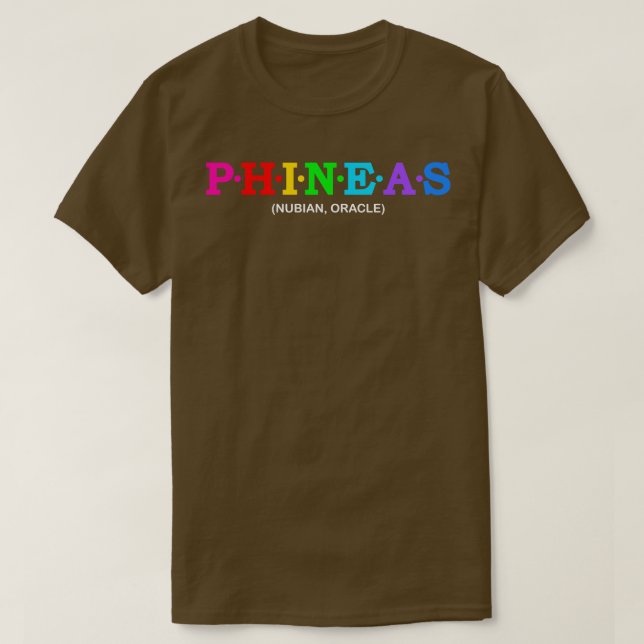 Camiseta Phineas Nubian Oracle (Diseño del anverso)