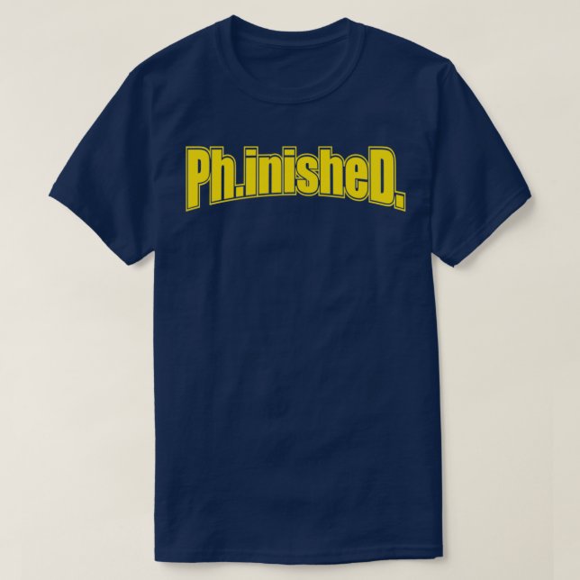 Camiseta PhinisheD 2 (Diseño del anverso)