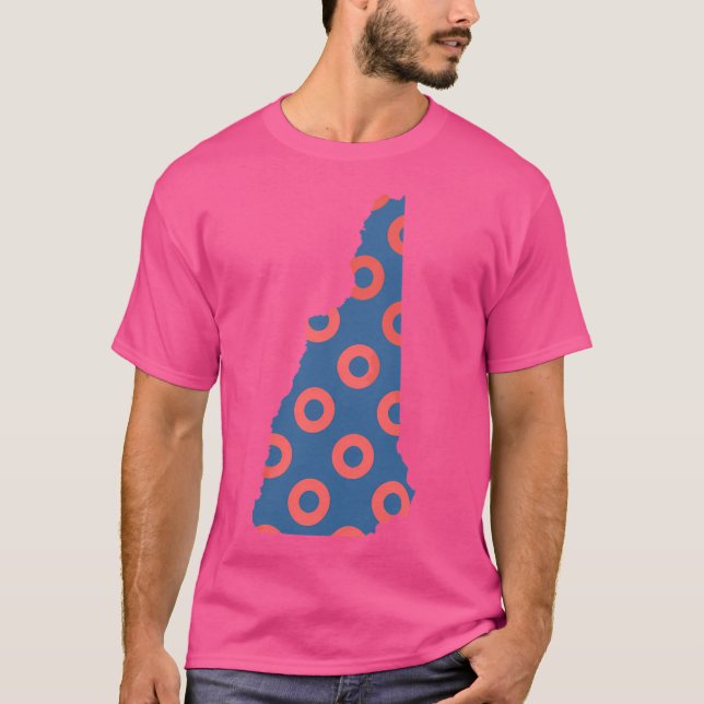 Camiseta Phish Fishman Donut New Hampshire Phan Appary (Anverso)