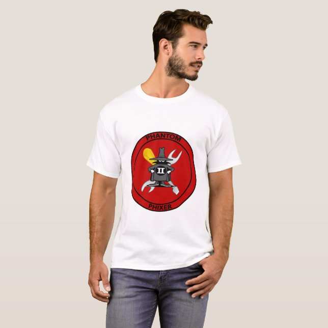 Camiseta Phixer fantasma (Anverso completo)