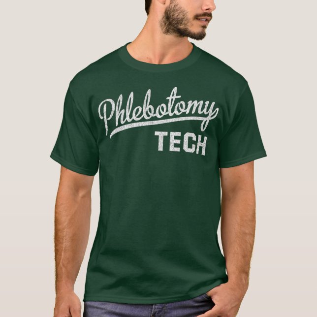 Camiseta Phlebotomist Gift Phlebotomy Technician (Anverso)
